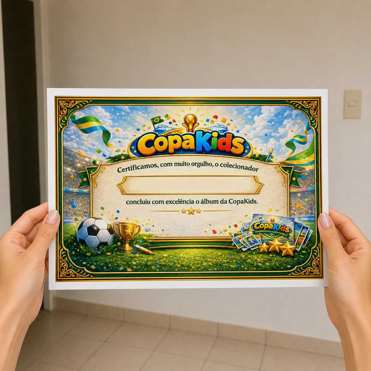 Bônus: Certificado de Colecionador